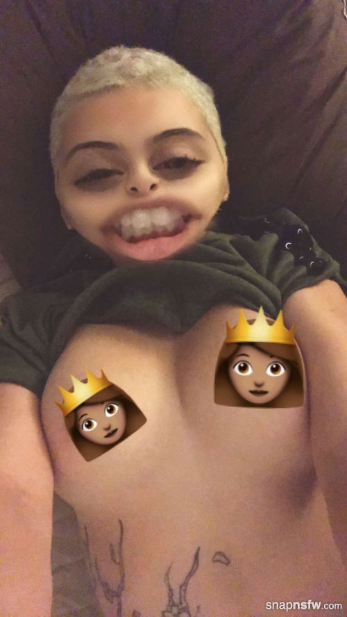 tennis ball head from aaliyah hadid snapchat