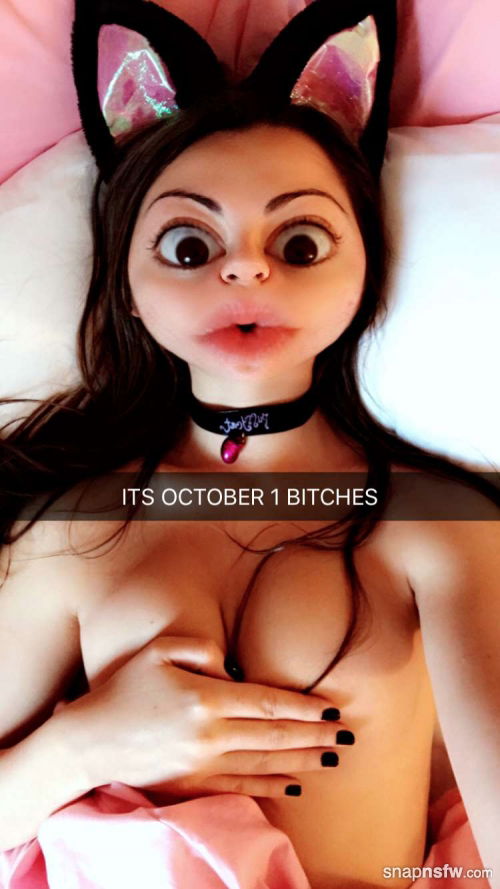 its october first bitches from lily adams snapchat