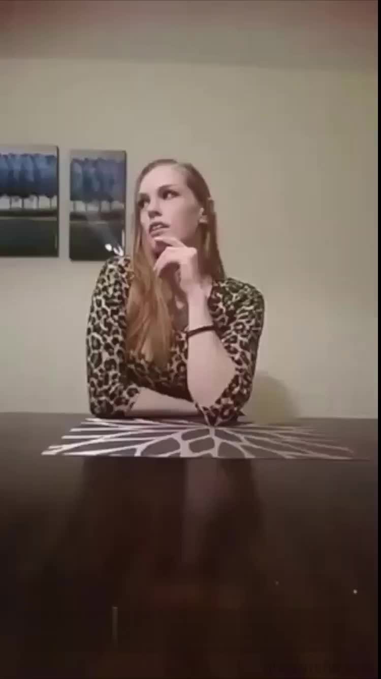 naughty ginger Snapchat Video: Come over to my place tonight