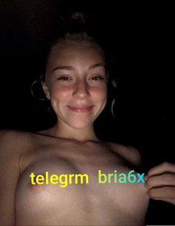 briaquen's telegram photo - Topless, Blonde, Selfie