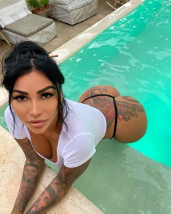 janeroybeverly's kik photo - ass, sex, anal, Thong, Brunette, Selfie, Tattoo