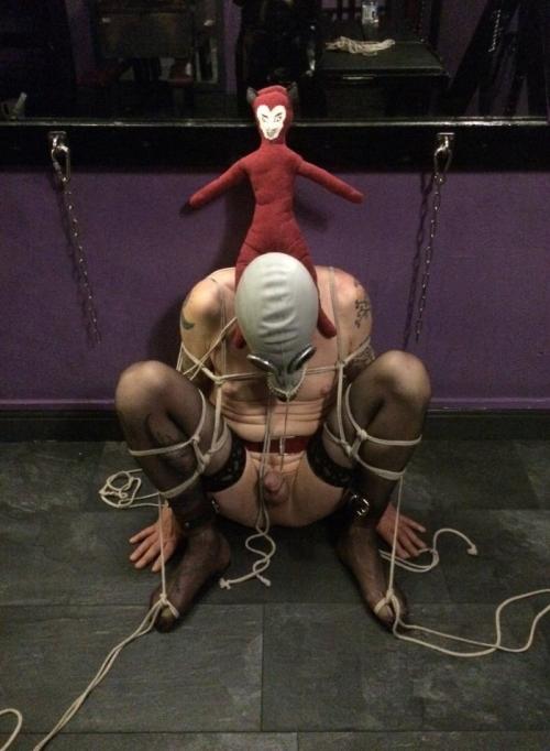 This is how I treat my slave you can message me now if you want me o be treated like this