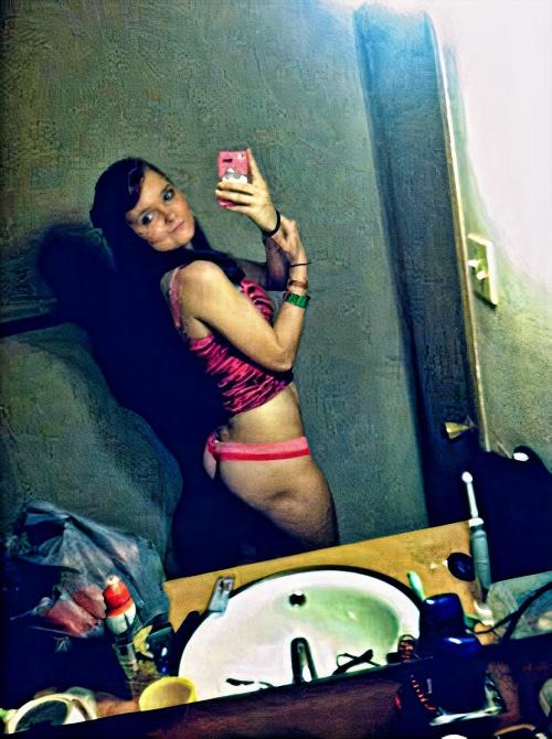 Me in a thong