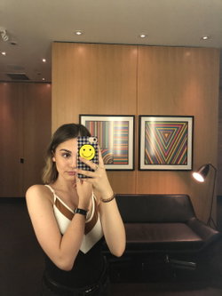 oliviaaaa208's telegram photo - Brunette, Selfie