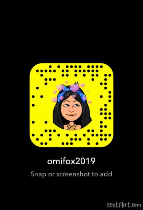 add me on snap omifox2019