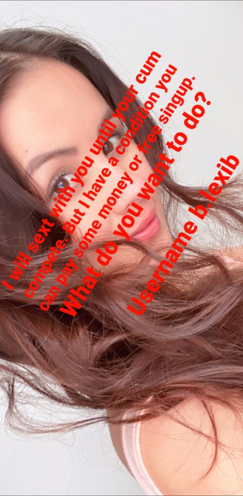 Add me for sext bebe username b.lexib