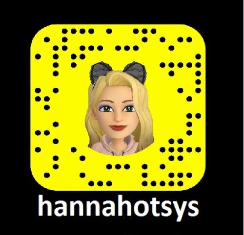 hannahotsys's snapchat photo - horny, dirty, xxx