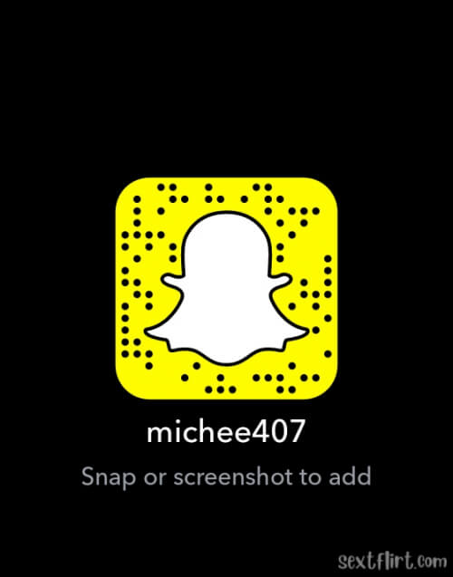 My Snapchat: michee407