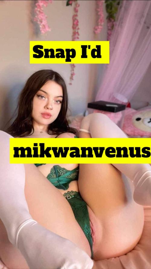 I'm down for🔥nudes videos or cam sex or video call or anything do if you interested hit on my personal Snapchat🫰mikwanvenus