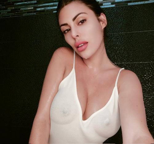 crytalthoson2438's snapchat photo - boobs, fingering, horny