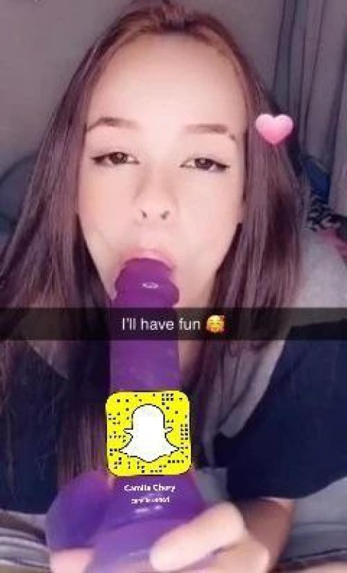 camilanora22's snapchat photo - boobs, fingering, sex