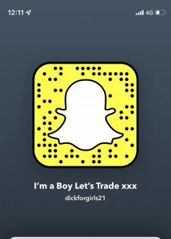 dickforgirls21's snapchat photo - nude, nsfw