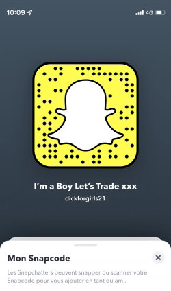 dickforgirls21's snapchat photo - nude