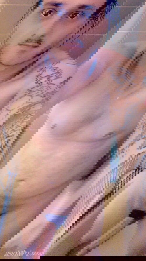 My huge white cock