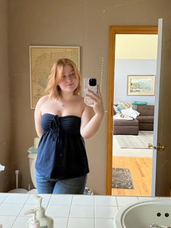 teddaaaxiie's snapchat photo - Topless, Blonde, Selfie